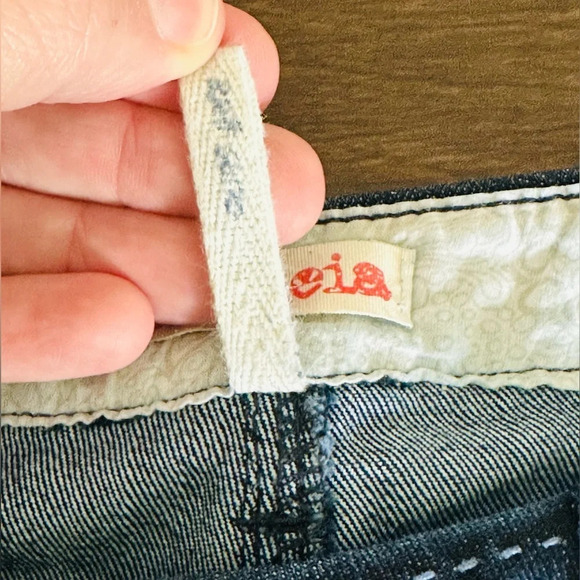 Anthropologie Bica Cheia Indigo Denim Jeans - Size 10 - Picture 9 of 16